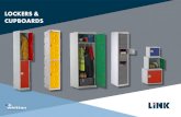 LOCKERS & CUPBOARDS - Link51 · Link standard duty lockers have been tested and conform to the requirements of the British Standard for Clothes Lockers BS 4680: 1996 ‘Standard Duty’.