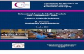 Consortium for Research on Educational Access, Transitions and … · 2016. 8. 2. · And Chhattisgarh - India Country Research Summary R. Govinda Madhumita Bandyopadhyay October