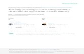 Tracking recurring contexts using ensemble classifiers: An ... · Classiﬂers: An Application to Email Filtering Ioannis Katakis, Grigorios Tsoumakas, and Ioannis Vlahavas Department