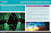 General Data Protection Regulation Compliance Actions for ...lgpslibrary.org/assets/bulletins/2017/160App3.pdf · fund, and aims to highlight the main steps that Administering Authorities
