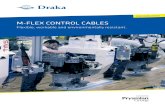 M-FLEX CONTROL CABLES - Prysmian Group · Draka cable solutions for energy and ... Conductor design Multi-stranded class 5 = flexible Insulation PVC Conductor marking White numbering