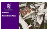 Solicitor Recruitment Pack - Scottish Parliament · 2019. 10. 24. · Solicitor to the Scottish Parliament “Thank you for your interest in this role and in finding out how lawyers