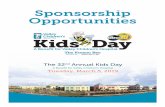 2746 KidsDay19 SponsorshipPacket v5 outlines Day 2019... · 2018. 12. 10. · Kid e Day . Title: 2746_KidsDay19_SponsorshipPacket_v5_outlines Created Date: 11/16/2018 3:54:24 PM