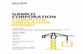 GAMCO CORPORATION COMPUTER SIMULATION REPORT · PRODUCT TYPE Glazed Wall System SECTION 4 SIMULATION SPECIMEN DESCRIPTION A1-D Exterior Air Temperature-0.4°F Exterior Wind Velocity