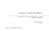 Islam and Politics - The Stimson Center · Showing respect for Islam can play a key role in building political legitimacy in a country whose population is overwhelmingly Muslim. Madrassas,