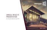 ANNUAL RESULTS PRESENTATION - Growthpoint Statements/Growthpoint Results June... · GOZ pure industrial fund • • Moody’s upgrade Baa2 • Successful acquisition of Acucap and