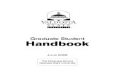 Graduate Student Handbook degree programs require an acceptable gre, gMat, or Mat score. some programs