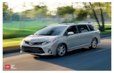 MY19 Sienna eBrochure · It’s like a family-friendly five-star resort. Sienna has the tech and convenience to make your active lifestyle easier and more fun. We took everything
