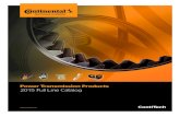Power Transmission Products 2015 Full Line Catalog...2015 Power Transmission Products Overview 1 The 3 E’s of Efficiency At Continental ContiTech, we are committed to helping you