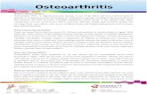 Osteoarthritis - HKARF€¦ · Osteoarthritis occurs more frequently as we age. Before age 45, osteoarthritis occurs more frequently in males. After age 55 years, it occurs more frequently