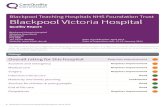 blackpool victoria hospital scheduled report (acutes ... · Blackpool FY38NR Tel:01253300000 Website: Dateofinspectionvisit:15-16January2014 Dateofpublication:April2014 1 Blackpool