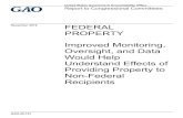 U.S. Government Accountability Office (U.S. GAO) - GAO-20-101, … · 2019. 12. 20. · Benefits of Property Were Reported by Agencies and Non-Federal Recipients but Effect on Government