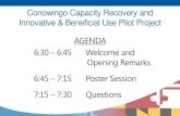Conowingo Capacity Recovery and Innovative & Beneficial ... · 1/25/2018  · innovative reuse and/or beneficial use project on approximately 25,000 cubic yards of sediment ... for