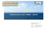 Reference List 1958 - 2019€¦ · CKBN Company Russia 155K AND 215K Expert Analysis of Concept Designs to Main Propulsion Plants LNG Carrier 1048 Jurong Shipyard Singapore 2008 Gaztransport