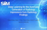 Deep Learning for the Automatic Generation of Radiology … · 2018. 9. 26. · #CMIMI18#CMIMI18 Deep Learning for the Automatic Generation of Radiology Impressions from Radiology