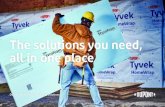 The solutions you need, all in one place · of building envelope performance and best practices. So whether you’re an architect, specifier, builder, contractor or installer, our