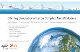 Ditching Simulation of Large Complex Aircraft Models · ESI Forum, Weimar, November 7th, 2017 Ditching Simulation of Large Complex Aircraft Models . Background Approach Impact Landing