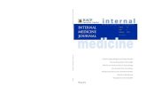 INTERNAL - RACP · Australian and New Zealand Journal of Medicine, is the official journal of the Adult Medicine Division of The Royal Australasian College of Physicians (RACP). Its