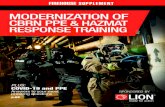 SUPPLEMENT · 2020. 6. 23. · Less Stress & Faster Response. ... CBRN PPE HAZMAT RESPONSE TRAINING A3 W hen the fictional character Dick Tracy famously showcased his two-way wrist