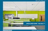 ROCKFON Artic™ - Ceiling Tiles UK · 2018. 12. 14. · ROCKFON ceiling tiles are dimensionally stable even at humidity levels of up to 100% relative humidity and can be installed