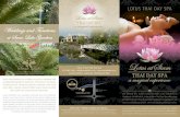 Weddings and Functions · 2015. 3. 26. · Weddings and Functions at Swan Lake Gardens Lotus at Siam Thai Day Spa P 03 980 5400 • info@swanlake.co.nz • 9 Ernlea Terrace, Cashmere,
