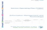 Isle of Wight NHS Trust - Service Operating Plan FY2017 076... · 3 Introduction 1. Service Profile: Key service responsibilities IT Servicedesk – Single Point of Contact (SPoC)