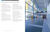 Heavy duty solutions Inspirational solutions · 68 01462 707600 enquiries@altro.com online chat Safety flooring | Special types of Altro safety flooring 69 Special types of Altro