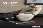 The world’s The World’s Premier only rocking massage chair ... · The Yu•Me massage chair is so wonderful for soothing sore muscles, as well as just relaxing. In my opinion,