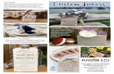 Custom Favors - Brown's Orchard & Farm Markets€¦ · “Orchard to Wedding made absolutely beautiful water bottle cover programs for our wedding guests to cool down with at our