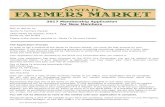 2017 Membership Application for New Members · 2017 Membership Application for New Members. Mail or deliver to: Santa Fe Farmers Market 1607 Paseo De Peralta, Suite A Please make