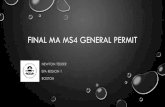 FINAL MA MS4 GENERAL PERMIT - Merrimack Valley Stormwater · Final MA MS4 General Permit Presentation for May 19, 2016 Northeastern Massachusetts Public Informational Session Author: