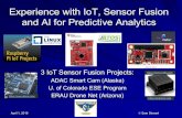 Experience with IoT, Sensor Fusion and AI for Predictive ...mercury.pr.erau.edu/~siewerts/extra/workshops/AFRL... · Virtuous Simulation Based Prediction Sensor and Information Fusion