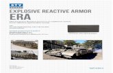 explosive reactive armor ERA - STV GROUP€¦ · ERA (Explosive Reactive Armor) is an additional vehicle armor effective against RPG rounds. info@stvgroup.cz PRODUCER STV group a.s.