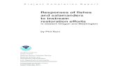 Responses of fishes and salamanders to instream restoration … · 2015. 5. 4. · Responses of fishes and salamanders to instream restoration efforts in western Oregon and Washington