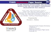 TFAWS Aerothermal Paper Session T F AWS · Sub, transonic cases (M∞ =0 - 1.2 “larger” vol. O ~ 1 km3) Reconstructed trajectory subset (α, β=10 –40˚) Increase grid to accommodate