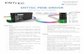 ENTTEC PIXIE DRIVER - Full Compass Systems · 2019. 9. 10. · Personality2: DMX1 is mapped to D1 only, and DMX2 is mapped to D2 only. Additional setting for Personality2, allows