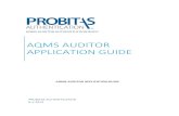 AQMS AUDITOR APPLICATION GUIDE - SAE ITCsae-itc.org/probitas/auditor/resources/aaa-ug-aqms...Auditor Authentication Body AAG‐01 AQMS AUDITOR APPLICATION GUIDE JUNE 1, 2014