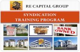 RE CAPITAL GROUP · Meet The Owner & Developer Of The Training Program Background & Experience: • Broker - Real Estate Group –a licensed Brokerage firm • CEO of RE CAPITAL GROUP