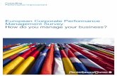 European Corporate Performance Management Survey How …...financial and operational business planning, budgeting and forecasting. To measure target achievement, performance information