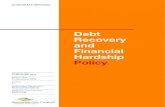 Debt Recovery and Financial Hardship Policy · 2019. 1. 2. · Debt Recovery and Financial Hardship Policy Page 4 of 23 On –line delivery of other invoice types is being introduced