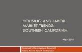 HOUSING AND LABOR MARKET TRENDS: …...MARKET TRENDS: SOUTHERN CALIFORNIA Community Development Research Federal Reserve Bank of San Francisco May 2011 National Trends Unemployment