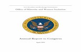 Annual Report to Congress - SEC...See Revised Standards for the Classification of Federal Data on Race and Ethnicity, 62 FR 58782 (October 30, 1997). 2 Background. The U.S. Securities