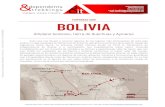 TEMPORADA 2020 BOLIVIA - viatgesindependents.cat · Independencia de Bolivia, y a continuación nos trasladaremos hacia Uyuni, conocida mundialmente por ser la puerta de entrada a