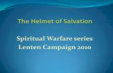 Spiritual Warfare series Lenten Campaign 2010 · The mind is the strategic battlefield in which decisive spiritual battles are won and lost Once you were (spiritually) dead, doomed