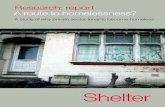 Research: report A route to homelessness? - Shelter England · 2013. 1. 30. · Research: report A route to homelessness? 7 It now seems safe to conclude that the gradual, century-long