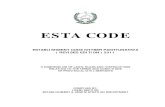 ESTA CODE - irrigation.gkp.pk · 1. Constitutional Provisions regarding Terms and Conditions of Civil Servants. 1 2. NWFP Civil Servants Act, 1973. 2 - 11 3. Guidelines for review