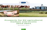 Prospects for EU agricultural markets and income 2014-2024€¦ · consumption. Powders (skimmed milk, whole milk and whey) are the easiest and cheapest way to transport milk, and
