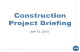1-888-YOUR-CTA - CTA - Construction Project Briefing...September 2012. Greenleaf viaduct was rolled in and installed June 9, 2012. Dempster and Grove was rolled in and installed on