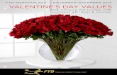 FTD valenTine’s Day values - Mercury NetworkFTD® marke Tplace | november/ December 2012 valenTine’s Day values Add romance this holiday with excellent gift ideas & savings. tAble