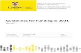 Guidelines for Funding in 2021 Infrastructure Sche… · 9.2 Network Labs – Support Personnel ... maximise accessibility of infrastructure by funding support staff to facilitate